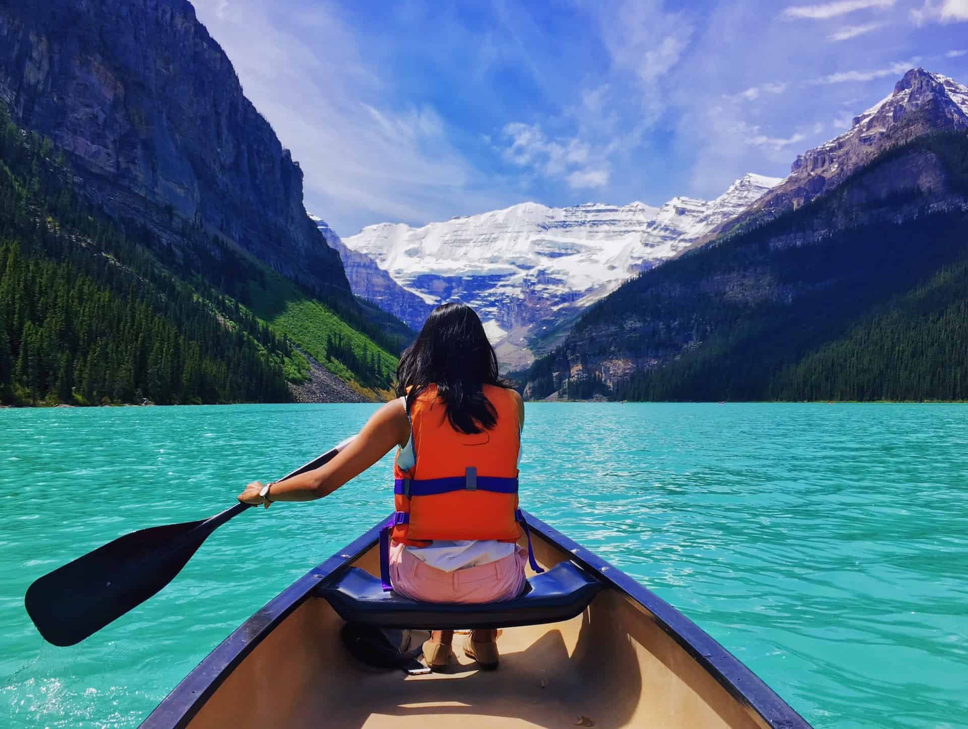 Canoeing – a great way to spend time actively!